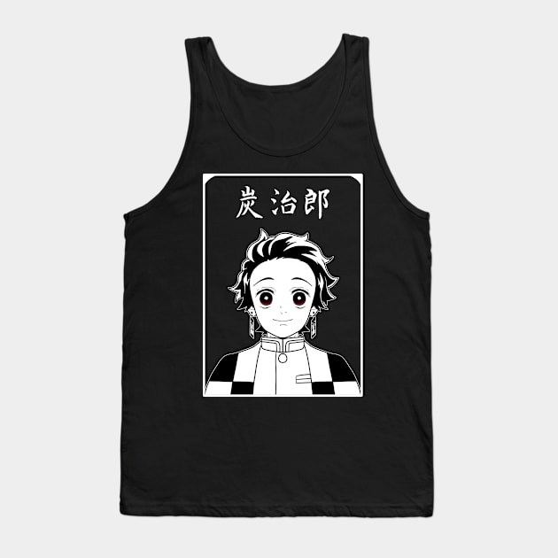 Tanjiro Kamado - Kimetsu no Yaiba T-Shirt Tank Top by nefuku